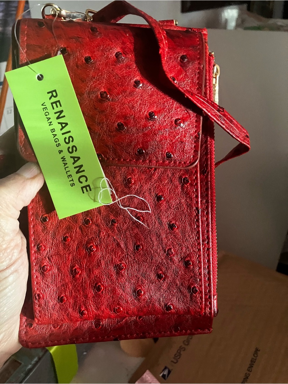 Red Crossbody Bag
